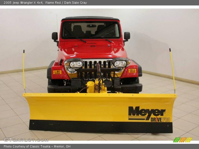Flame Red / Dark Slate Gray 2005 Jeep Wrangler X 4x4