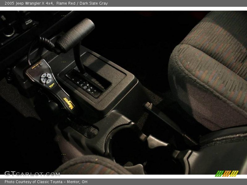 Flame Red / Dark Slate Gray 2005 Jeep Wrangler X 4x4