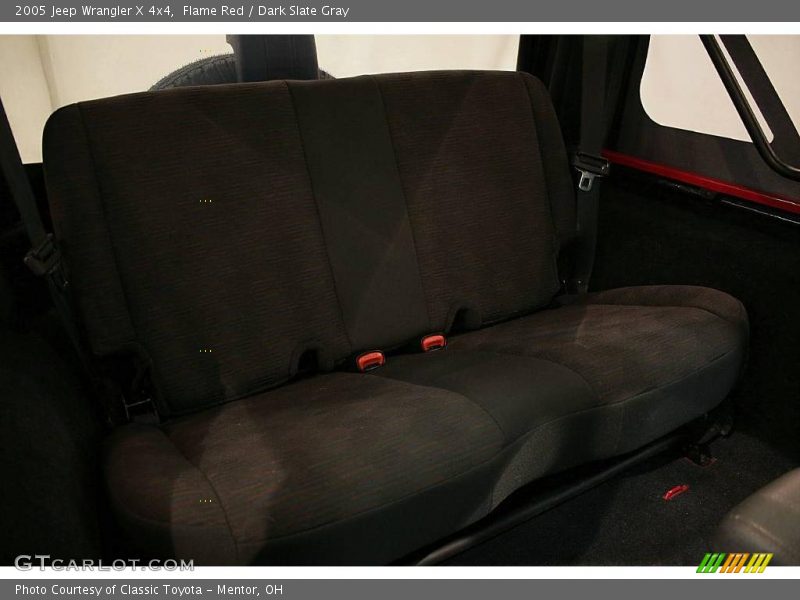 Flame Red / Dark Slate Gray 2005 Jeep Wrangler X 4x4