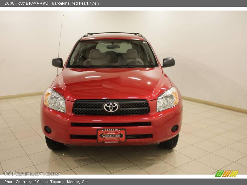 Barcelona Red Pearl / Ash 2008 Toyota RAV4 4WD