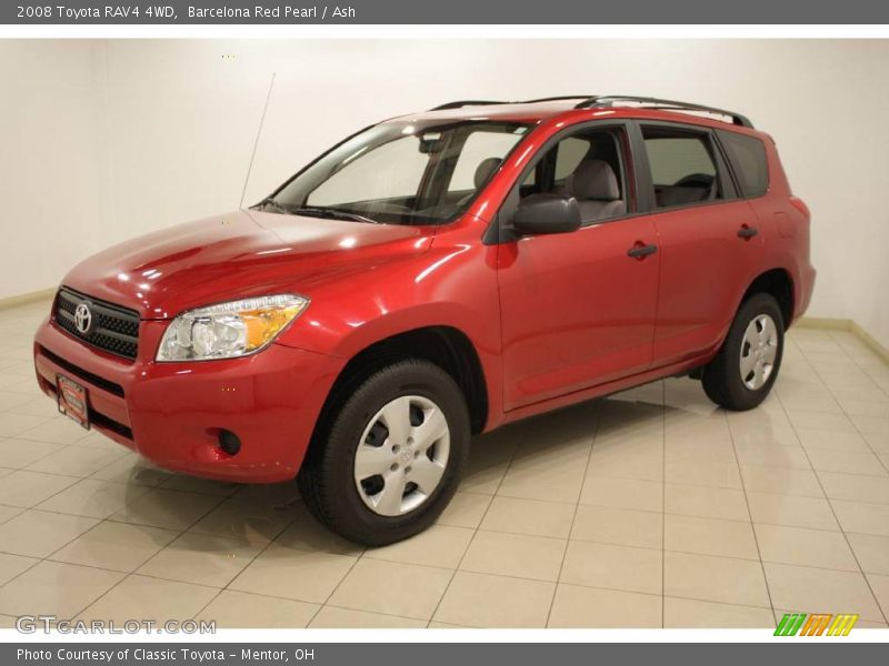 Barcelona Red Pearl / Ash 2008 Toyota RAV4 4WD