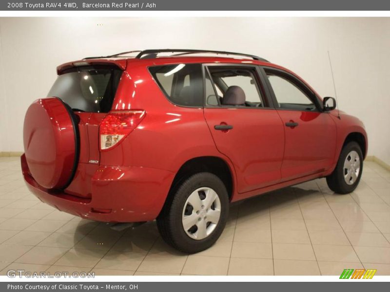 Barcelona Red Pearl / Ash 2008 Toyota RAV4 4WD