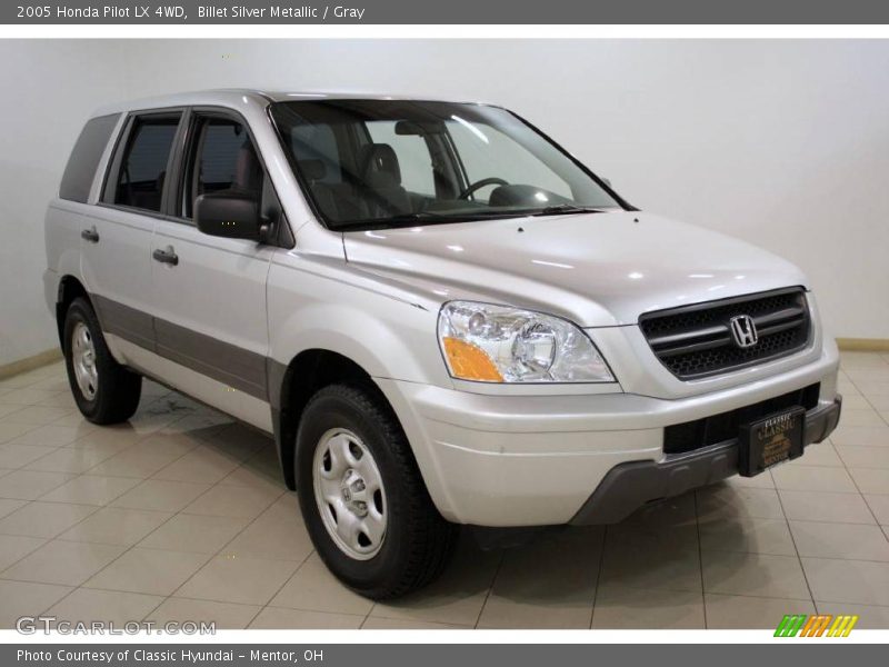 Billet Silver Metallic / Gray 2005 Honda Pilot LX 4WD