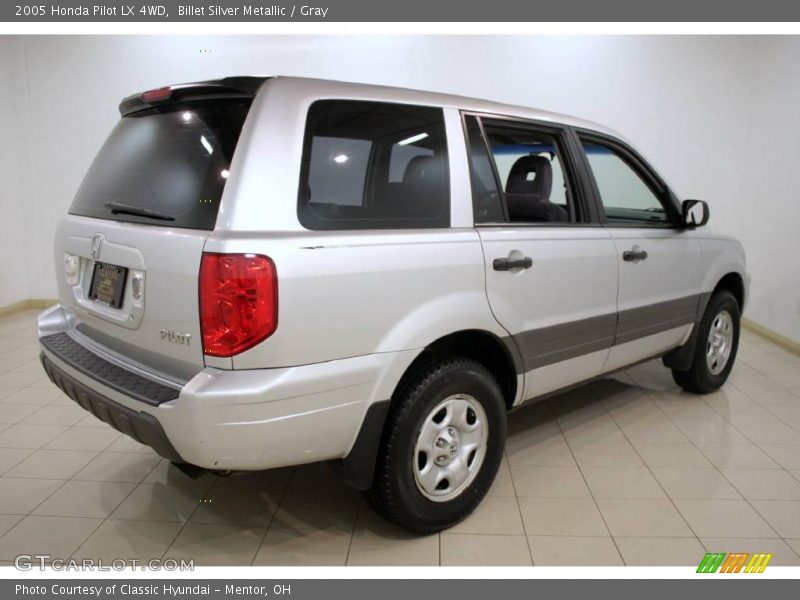 Billet Silver Metallic / Gray 2005 Honda Pilot LX 4WD