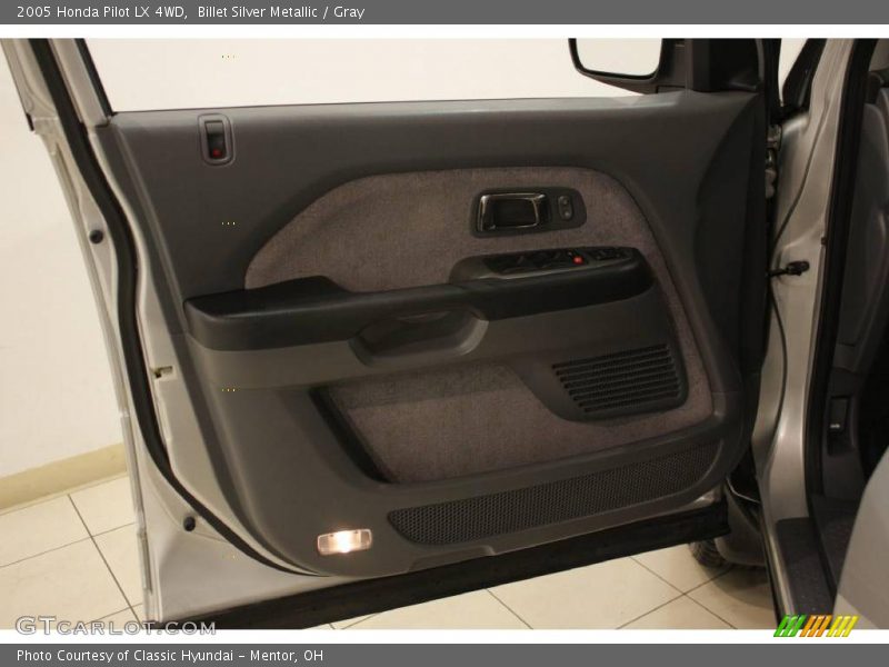 Billet Silver Metallic / Gray 2005 Honda Pilot LX 4WD