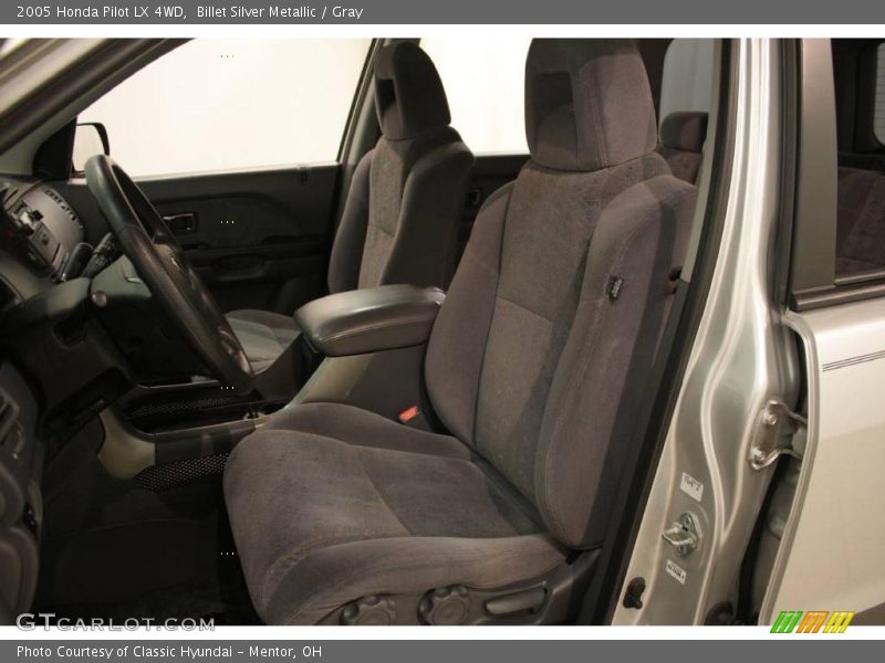 Billet Silver Metallic / Gray 2005 Honda Pilot LX 4WD