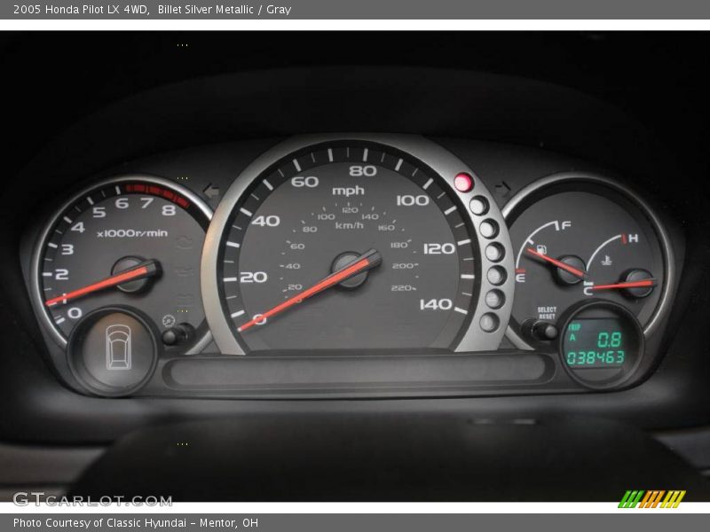 Billet Silver Metallic / Gray 2005 Honda Pilot LX 4WD
