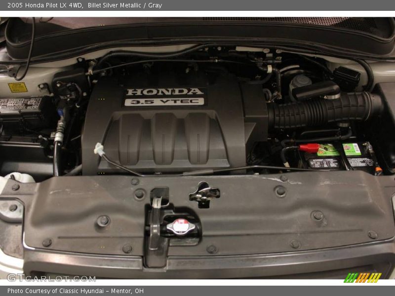 Billet Silver Metallic / Gray 2005 Honda Pilot LX 4WD