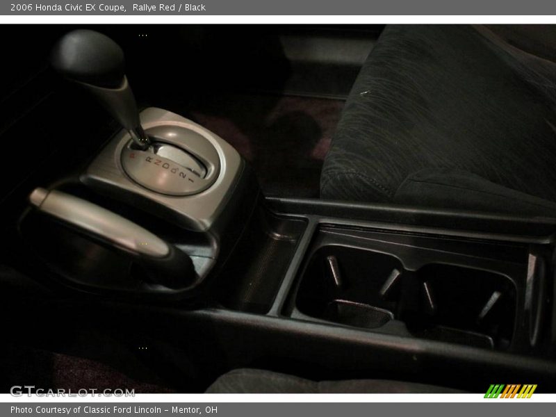 Rallye Red / Black 2006 Honda Civic EX Coupe