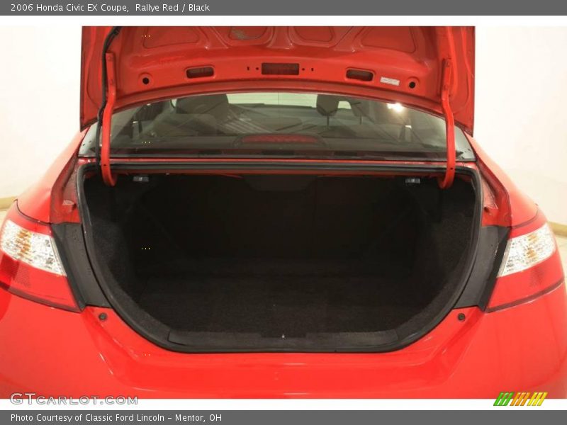 Rallye Red / Black 2006 Honda Civic EX Coupe