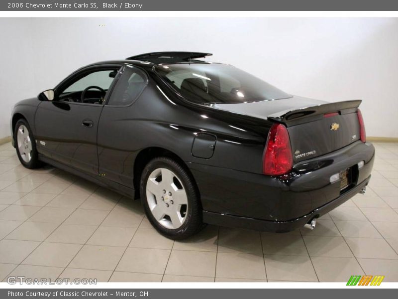 Black / Ebony 2006 Chevrolet Monte Carlo SS