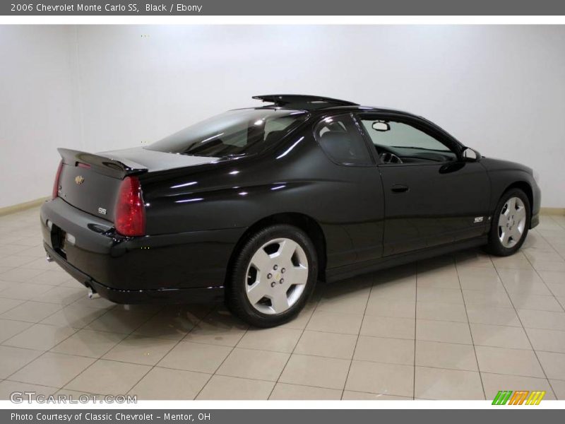 Black / Ebony 2006 Chevrolet Monte Carlo SS