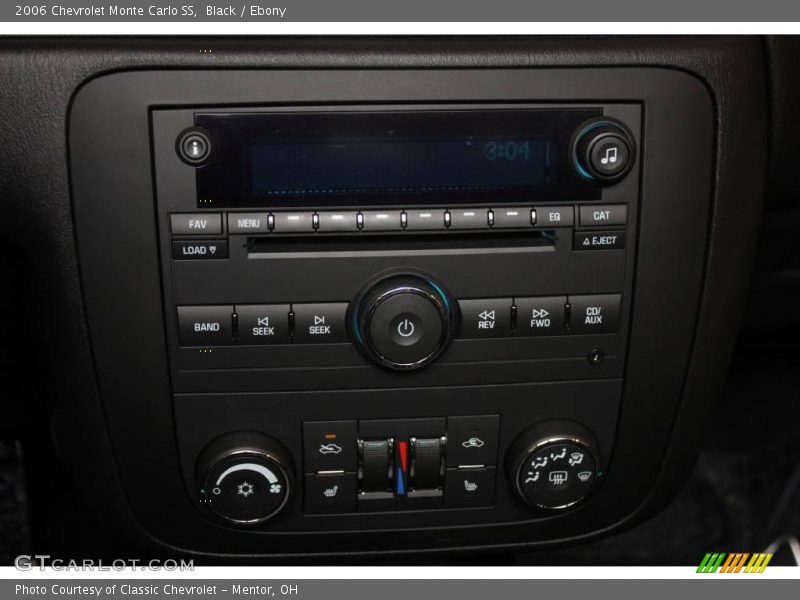 Black / Ebony 2006 Chevrolet Monte Carlo SS
