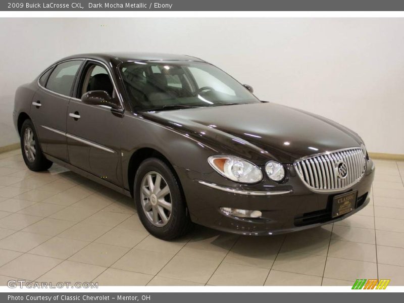 Dark Mocha Metallic / Ebony 2009 Buick LaCrosse CXL