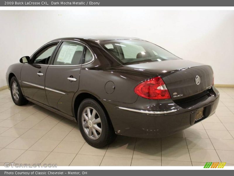 Dark Mocha Metallic / Ebony 2009 Buick LaCrosse CXL