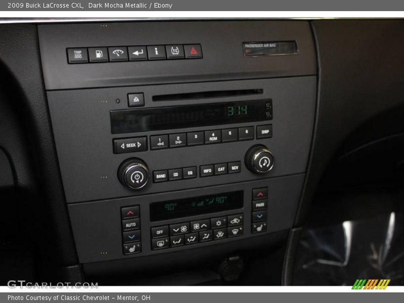 Dark Mocha Metallic / Ebony 2009 Buick LaCrosse CXL