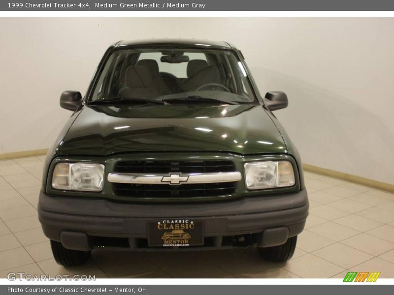 Medium Green Metallic / Medium Gray 1999 Chevrolet Tracker 4x4