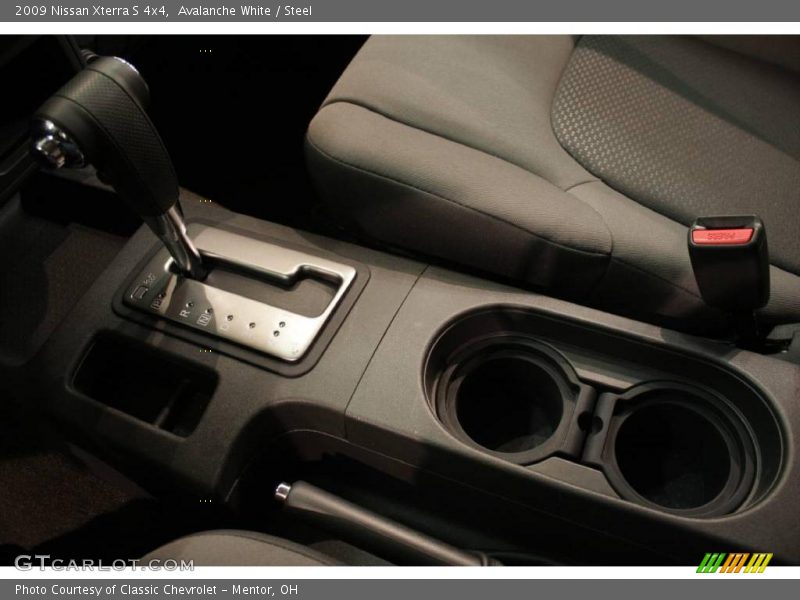 Avalanche White / Steel 2009 Nissan Xterra S 4x4