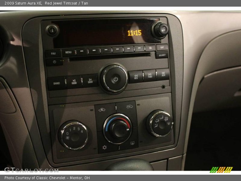 Red Jewel Tintcoat / Tan 2009 Saturn Aura XE