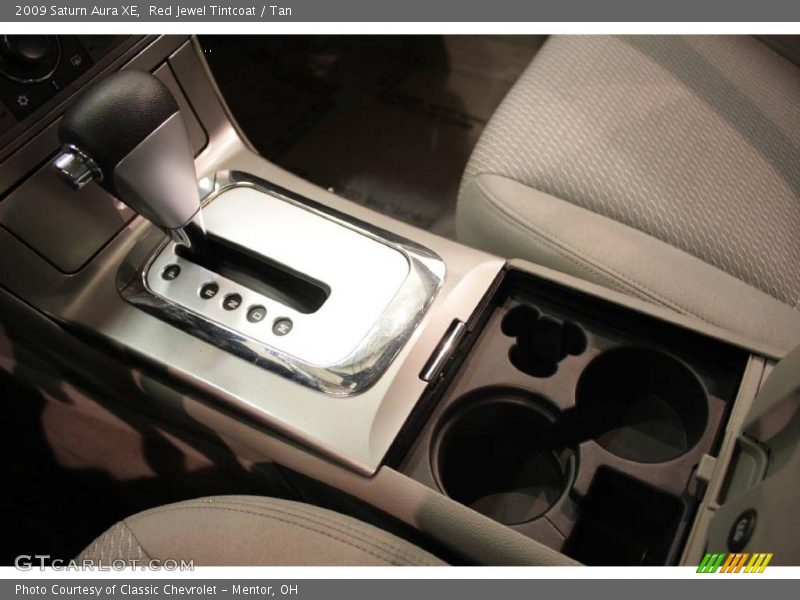 Red Jewel Tintcoat / Tan 2009 Saturn Aura XE