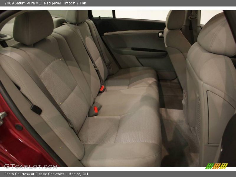Red Jewel Tintcoat / Tan 2009 Saturn Aura XE