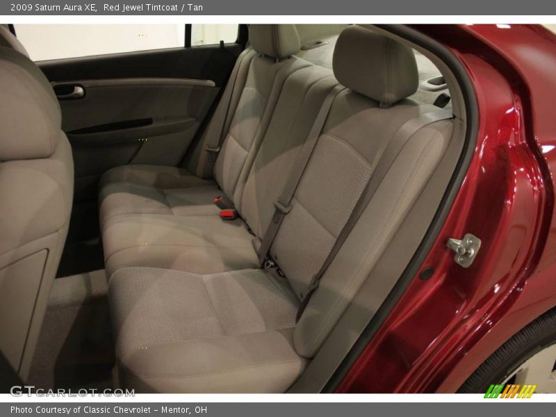 Red Jewel Tintcoat / Tan 2009 Saturn Aura XE