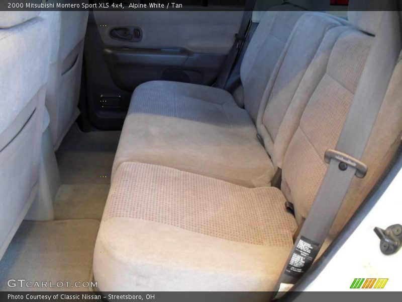 Alpine White / Tan 2000 Mitsubishi Montero Sport XLS 4x4