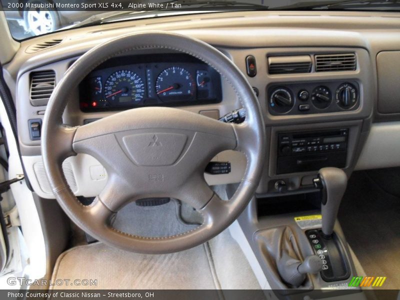 Alpine White / Tan 2000 Mitsubishi Montero Sport XLS 4x4
