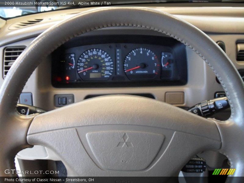Alpine White / Tan 2000 Mitsubishi Montero Sport XLS 4x4