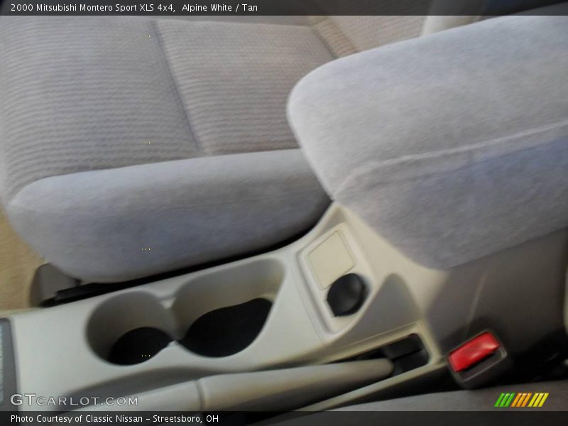 Alpine White / Tan 2000 Mitsubishi Montero Sport XLS 4x4
