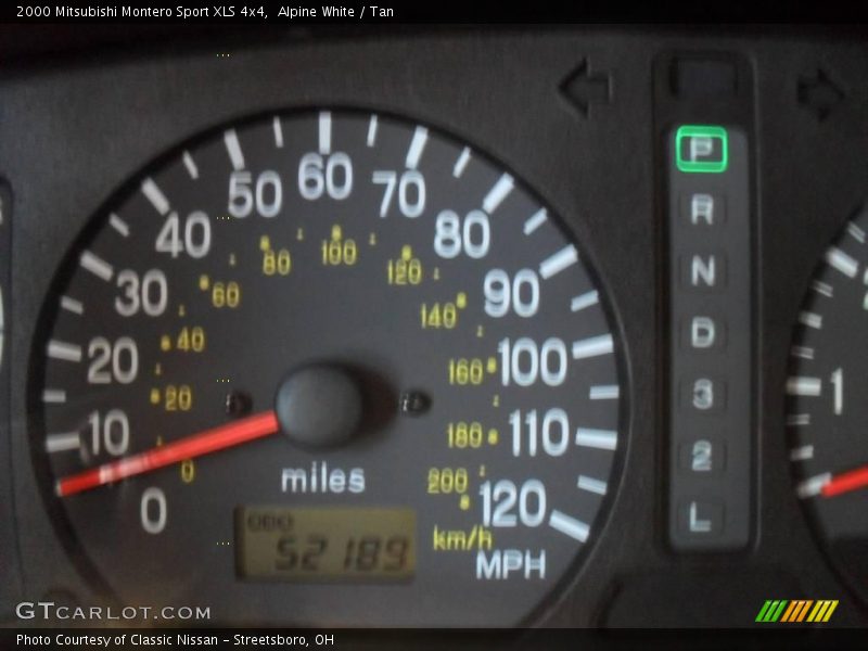 Alpine White / Tan 2000 Mitsubishi Montero Sport XLS 4x4