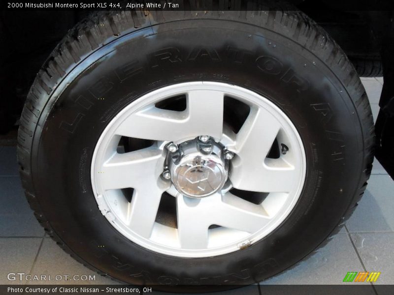 Alpine White / Tan 2000 Mitsubishi Montero Sport XLS 4x4
