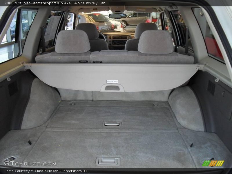 Alpine White / Tan 2000 Mitsubishi Montero Sport XLS 4x4