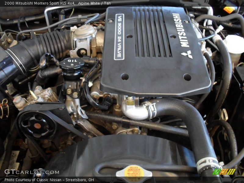 Alpine White / Tan 2000 Mitsubishi Montero Sport XLS 4x4