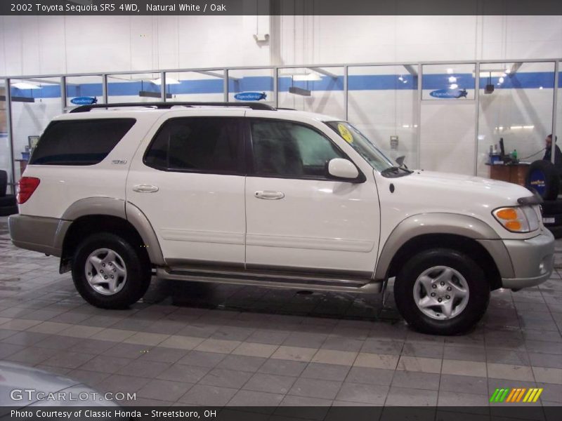 Natural White / Oak 2002 Toyota Sequoia SR5 4WD