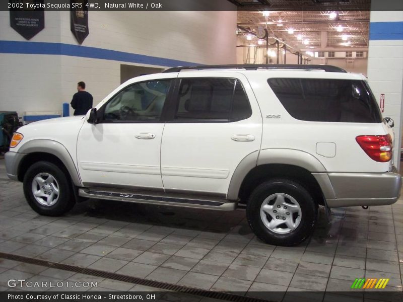 Natural White / Oak 2002 Toyota Sequoia SR5 4WD