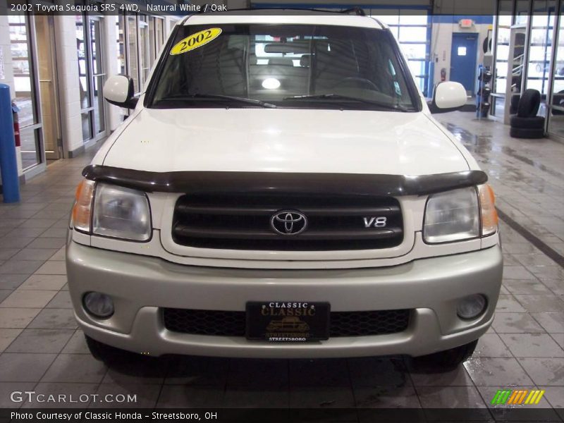 Natural White / Oak 2002 Toyota Sequoia SR5 4WD