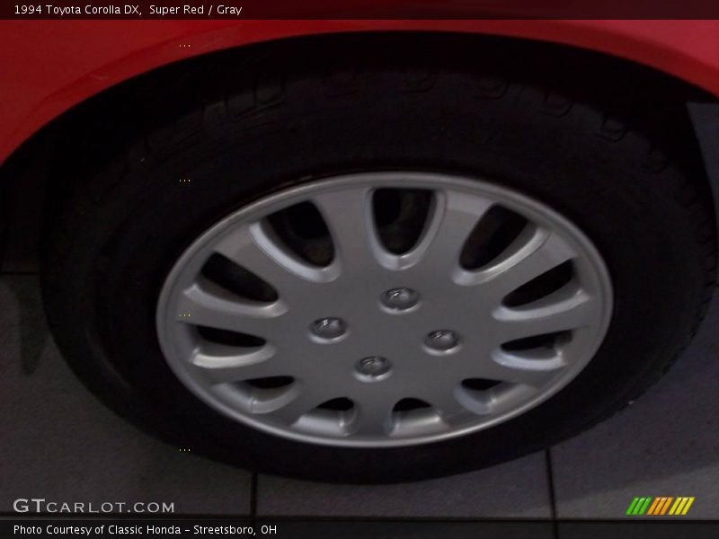 Super Red / Gray 1994 Toyota Corolla DX