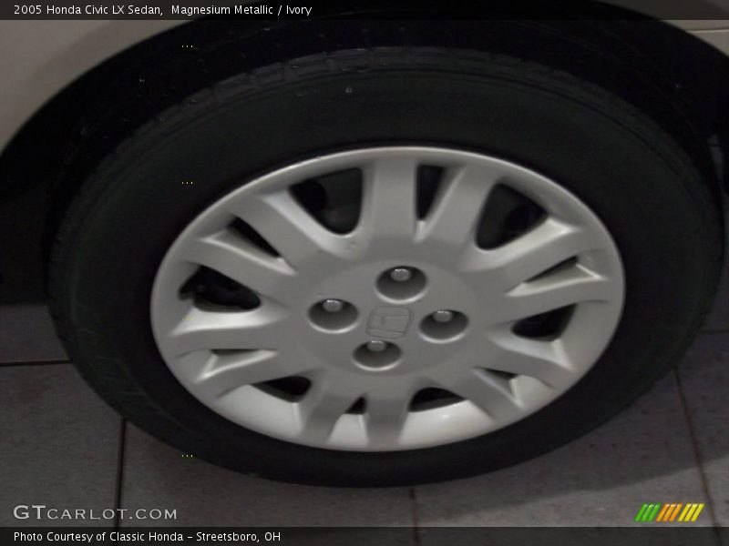 Magnesium Metallic / Ivory 2005 Honda Civic LX Sedan