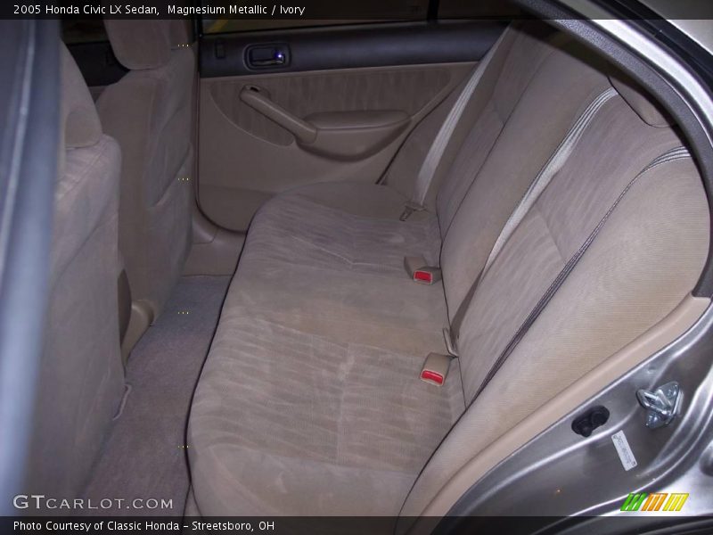Magnesium Metallic / Ivory 2005 Honda Civic LX Sedan