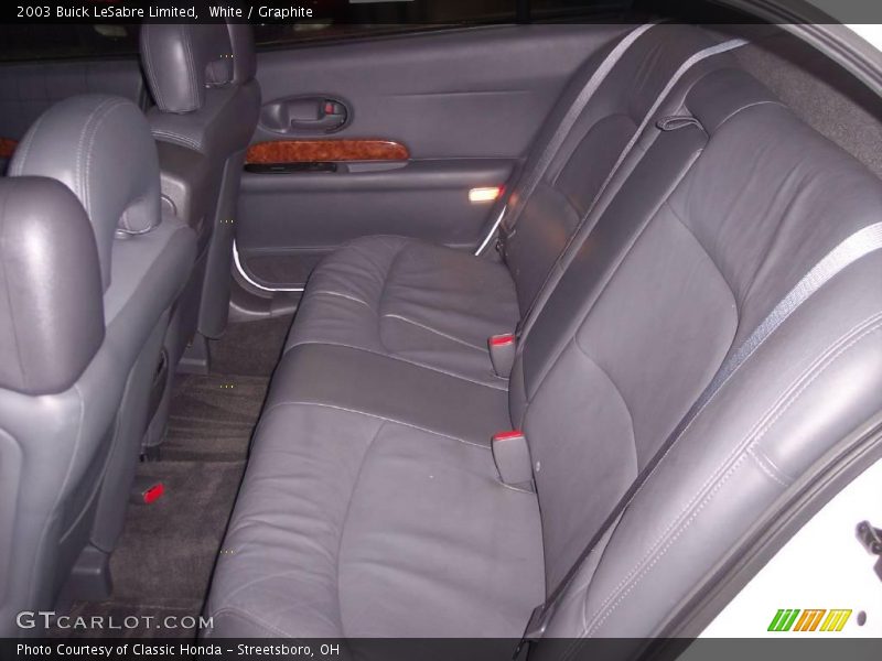 White / Graphite 2003 Buick LeSabre Limited