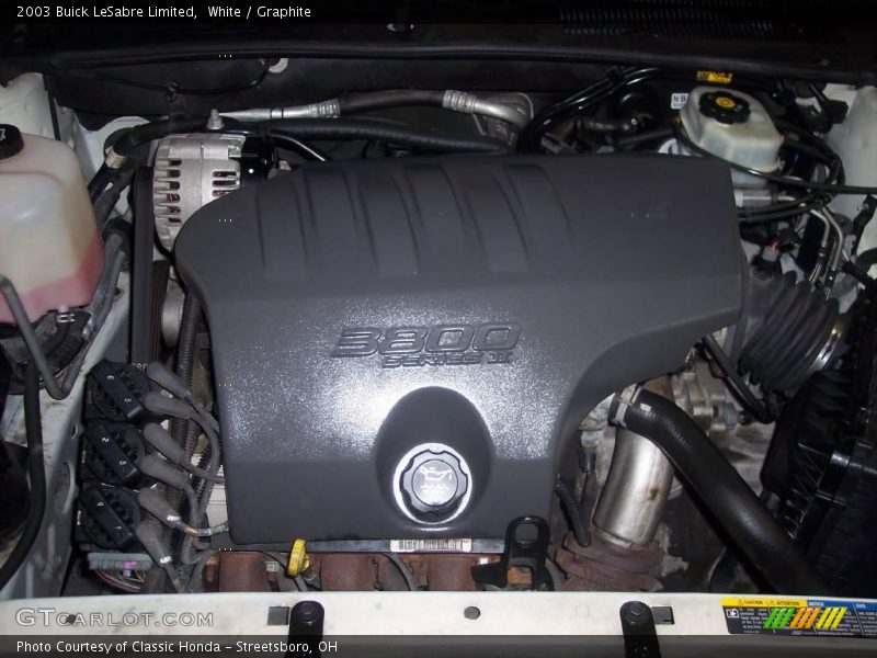 White / Graphite 2003 Buick LeSabre Limited