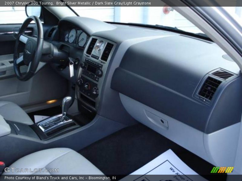 Bright Silver Metallic / Dark Slate Gray/Light Graystone 2007 Chrysler 300 Touring
