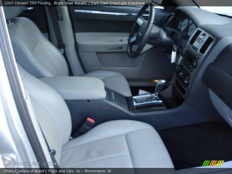 Bright Silver Metallic / Dark Slate Gray/Light Graystone 2007 Chrysler 300 Touring