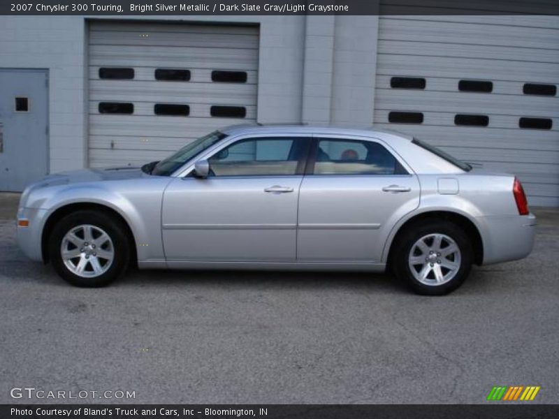 Bright Silver Metallic / Dark Slate Gray/Light Graystone 2007 Chrysler 300 Touring