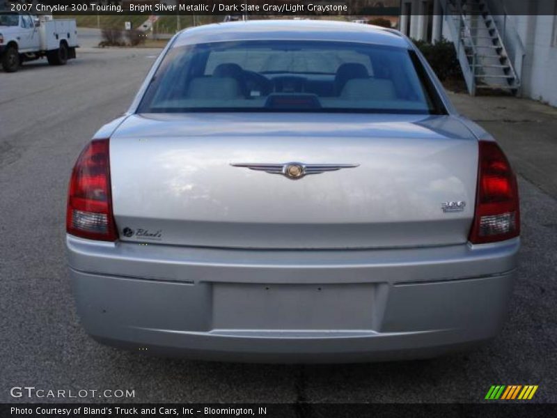 Bright Silver Metallic / Dark Slate Gray/Light Graystone 2007 Chrysler 300 Touring
