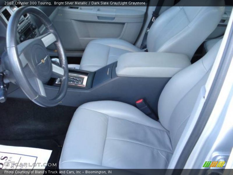 Bright Silver Metallic / Dark Slate Gray/Light Graystone 2007 Chrysler 300 Touring