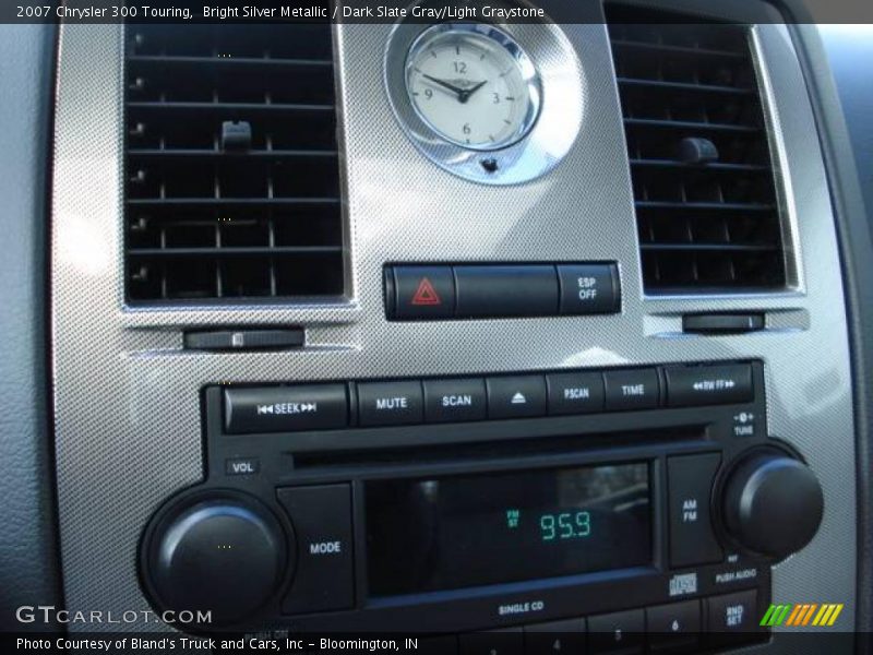 Bright Silver Metallic / Dark Slate Gray/Light Graystone 2007 Chrysler 300 Touring