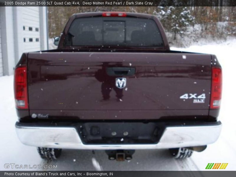 Deep Molten Red Pearl / Dark Slate Gray 2005 Dodge Ram 2500 SLT Quad Cab 4x4