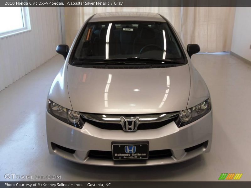 Alabaster Silver Metallic / Gray 2010 Honda Civic DX-VP Sedan